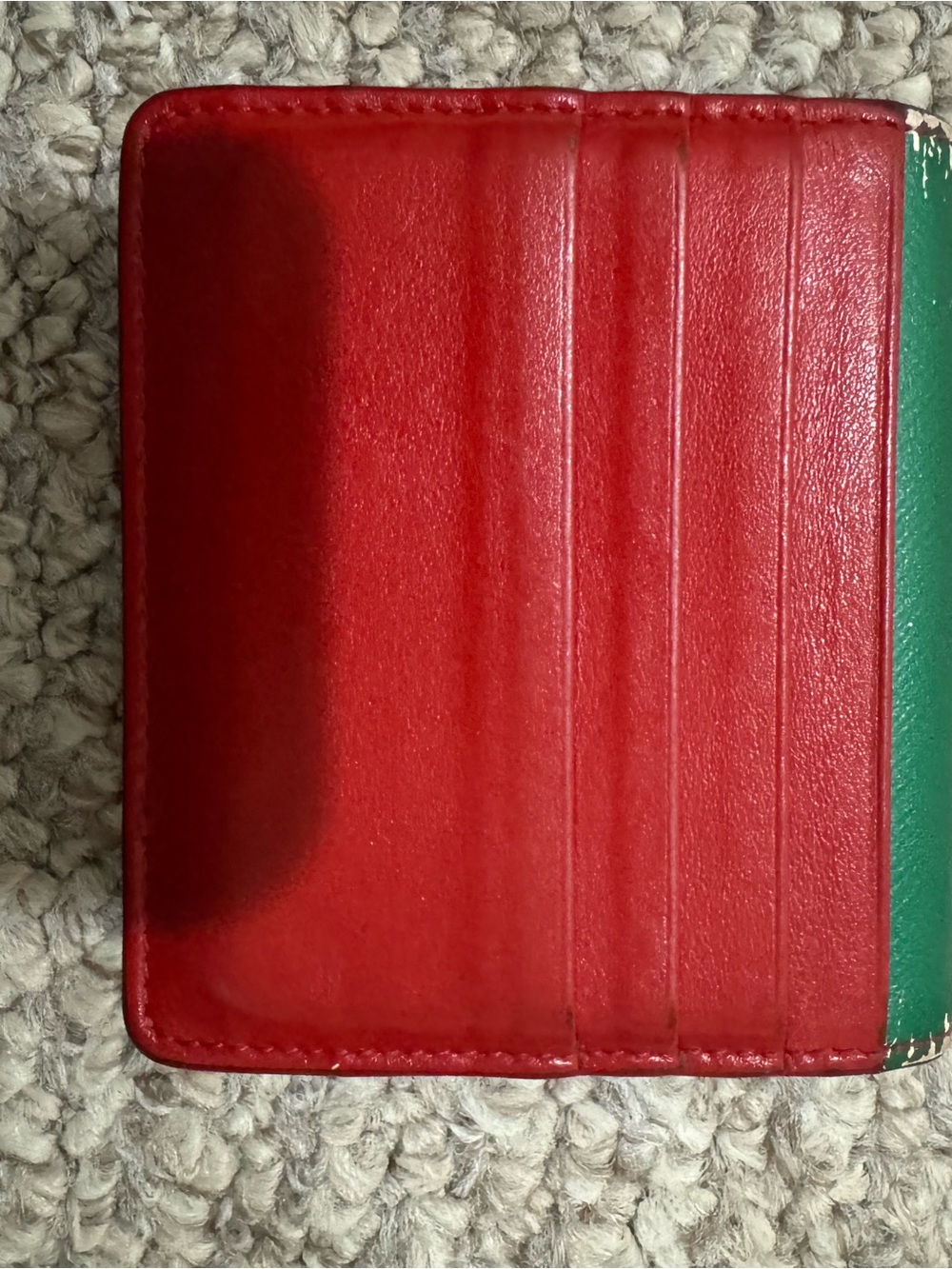 Salvatore Ferragamo Colorful Rainbow Stripe Women's Wallet - Multicolor - Picture 3 of 14